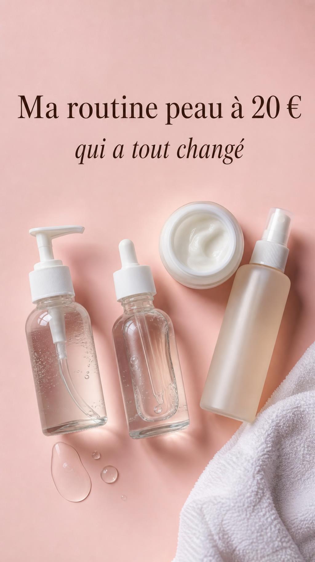 Ma routine peau à 20 € qui a tout changé