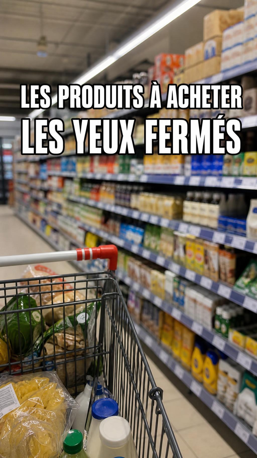 Les produits à acheter les yeux fermés